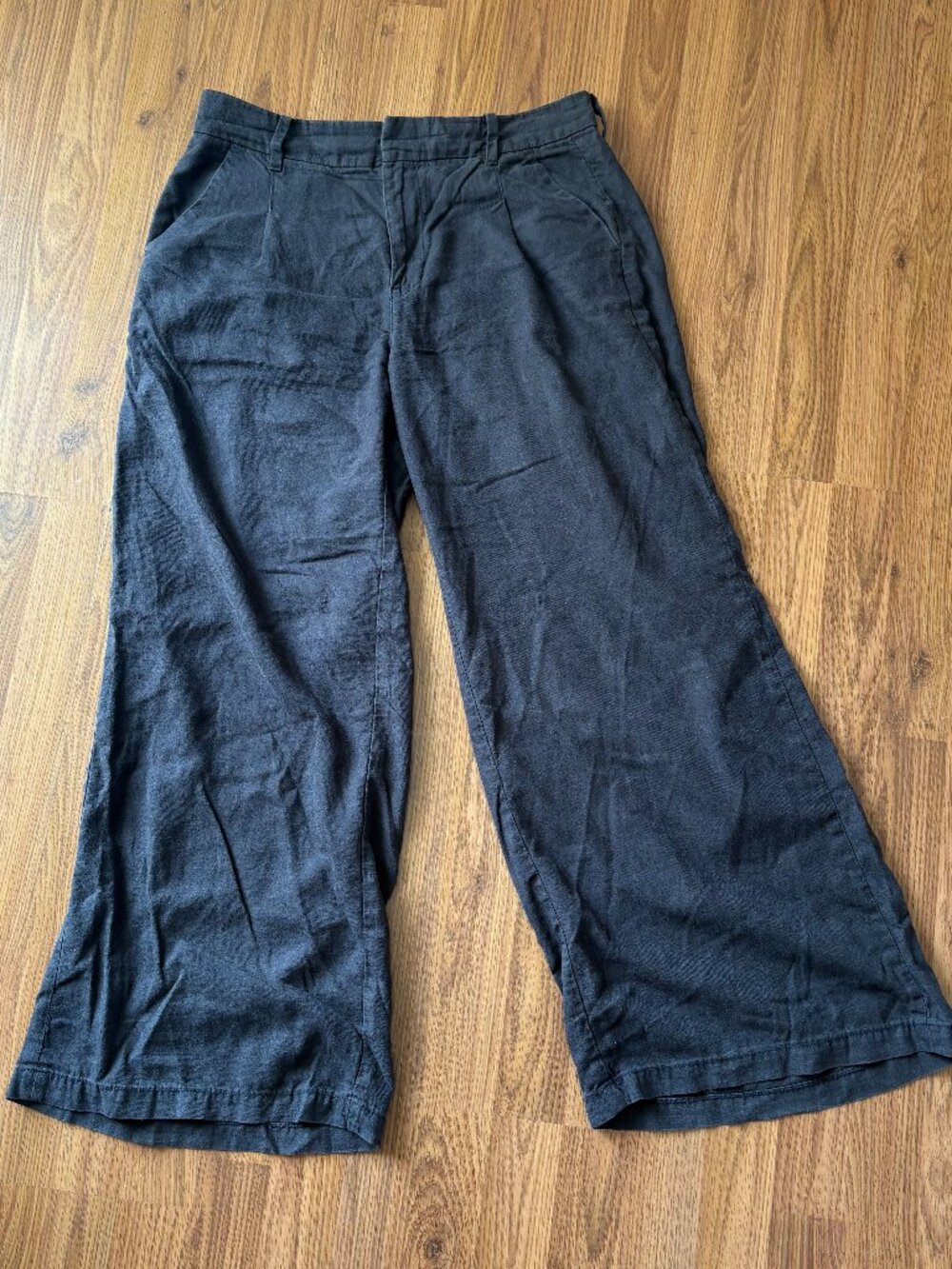 AE Linen-Blend Poppy Trouser